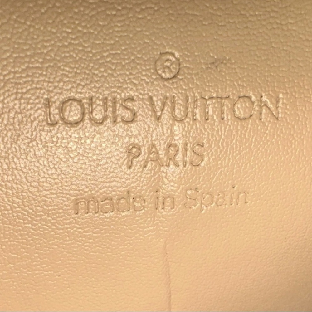 Louis Vuitton Beige Yellow Vernis & Vachetta Leather Sutton Briefcase Tote - Picture 7 of 14